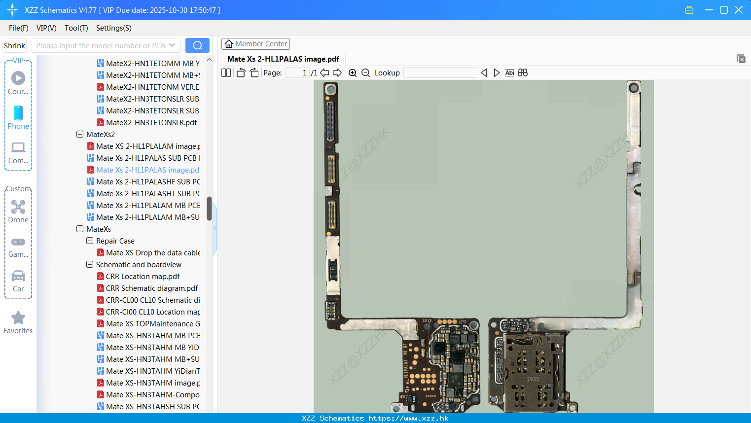 Huawei Mate Xs 2-HL1PALAS Image